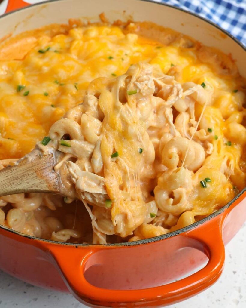Creamy Cheesy Buffalo Chicken Pasta 2D949957 F4B8 4AAD AF66 72FA2E918D63 819x1024