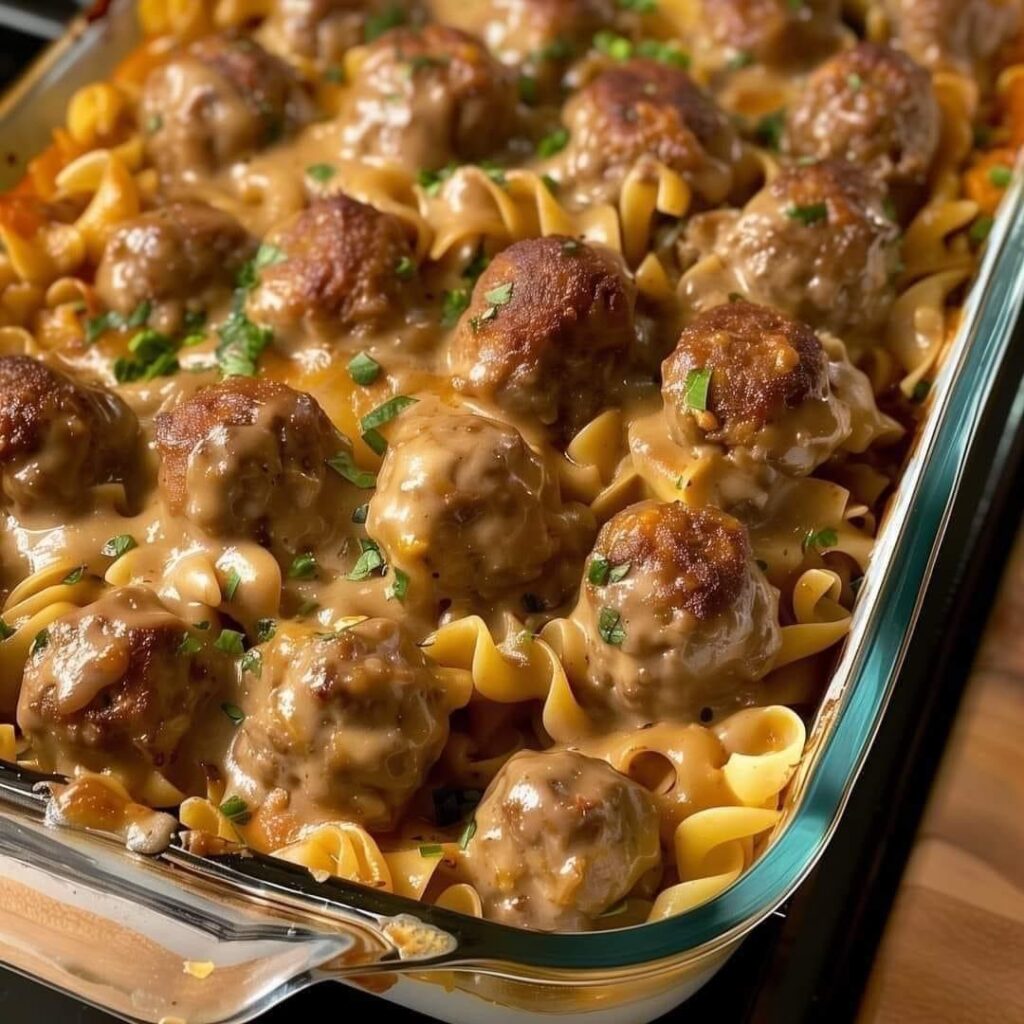 SWEDISH MEATBALLS AND NOODLES IMG 5864 1024x1024