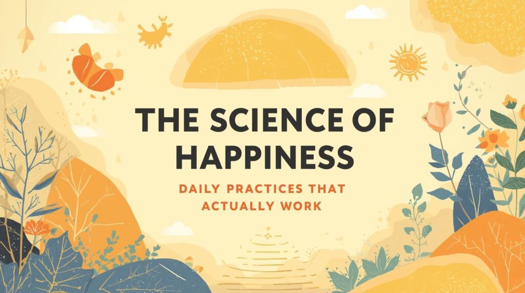 the science of happiness daily practices that actually work
