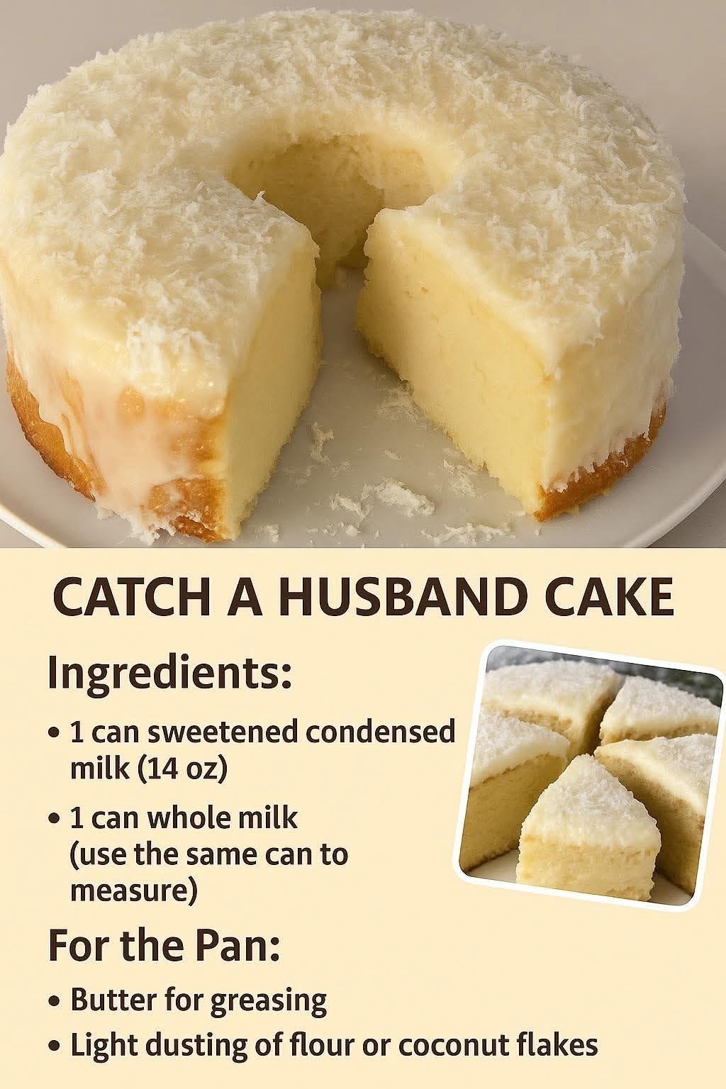 Catch A Husband Cake