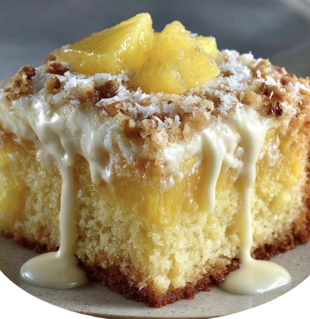 Hawaiian Pineapple Cake