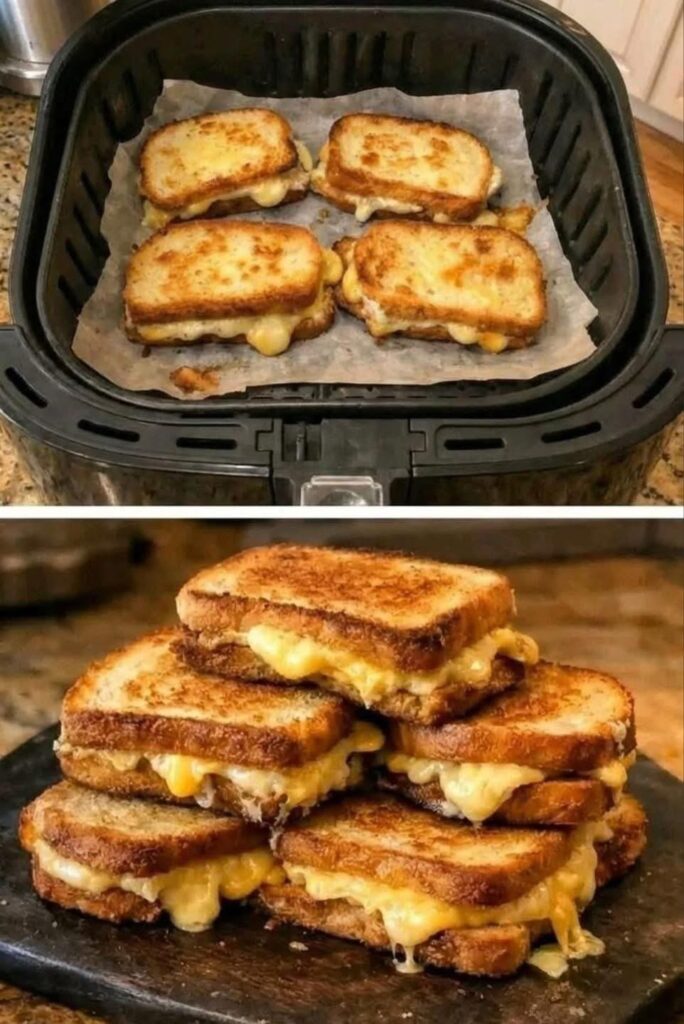 The Best Air Fryer Grilled Cheese Sandwich img 0535