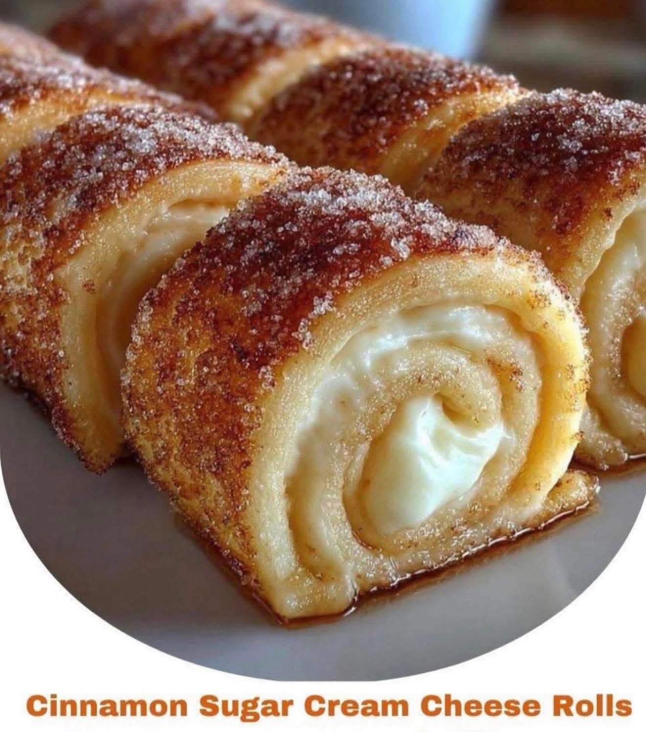 Cinnamon Sugar Cream Cheese Rolls Cinnamon Sugar Cream Cheese Rolls