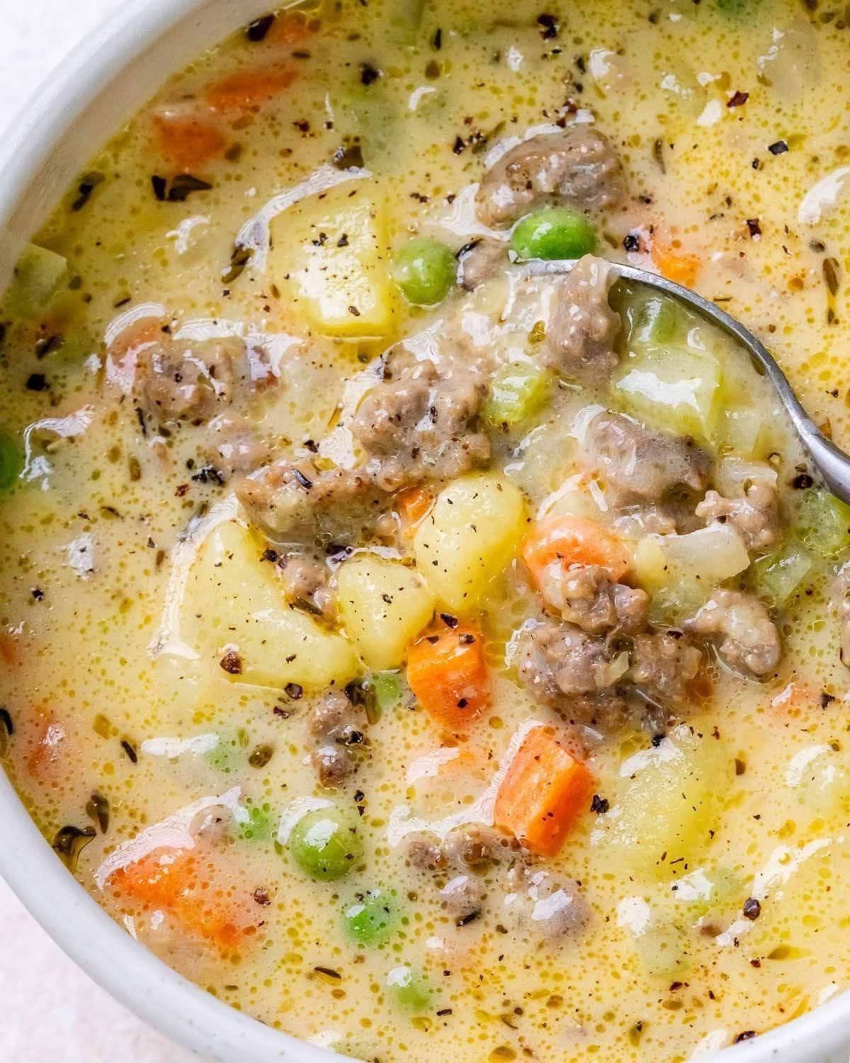 Protein Packed Shepherd’s Pie Soup (Hearty & Comforting)
