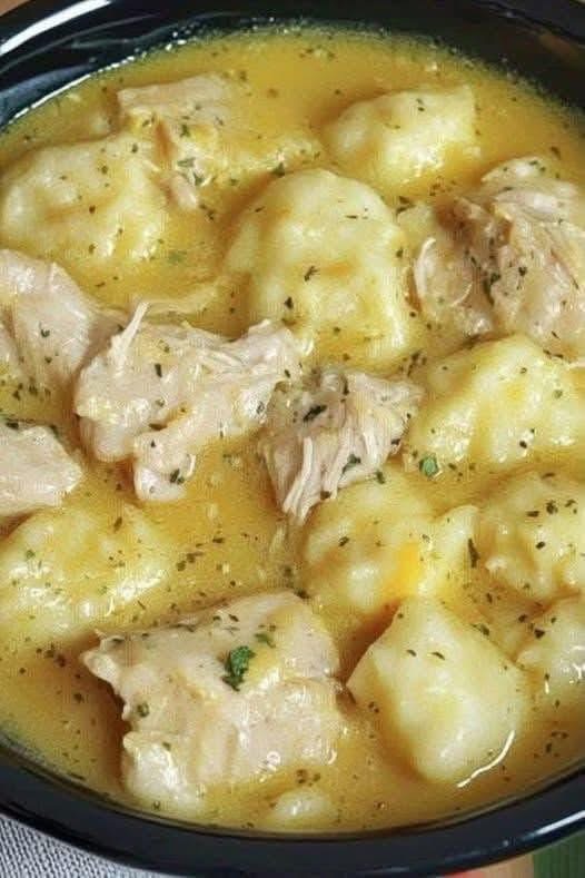 Crock Pot Chicken and Dumplings img 0763