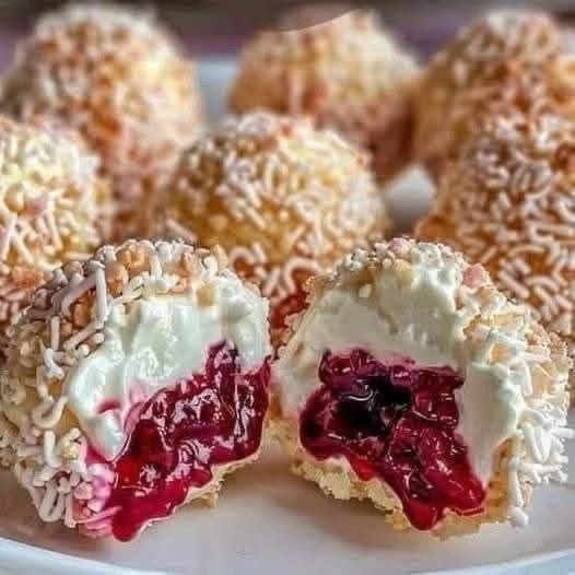 Cherry Cheesecake Bliss Balls: No-Bake Dessert Truffles