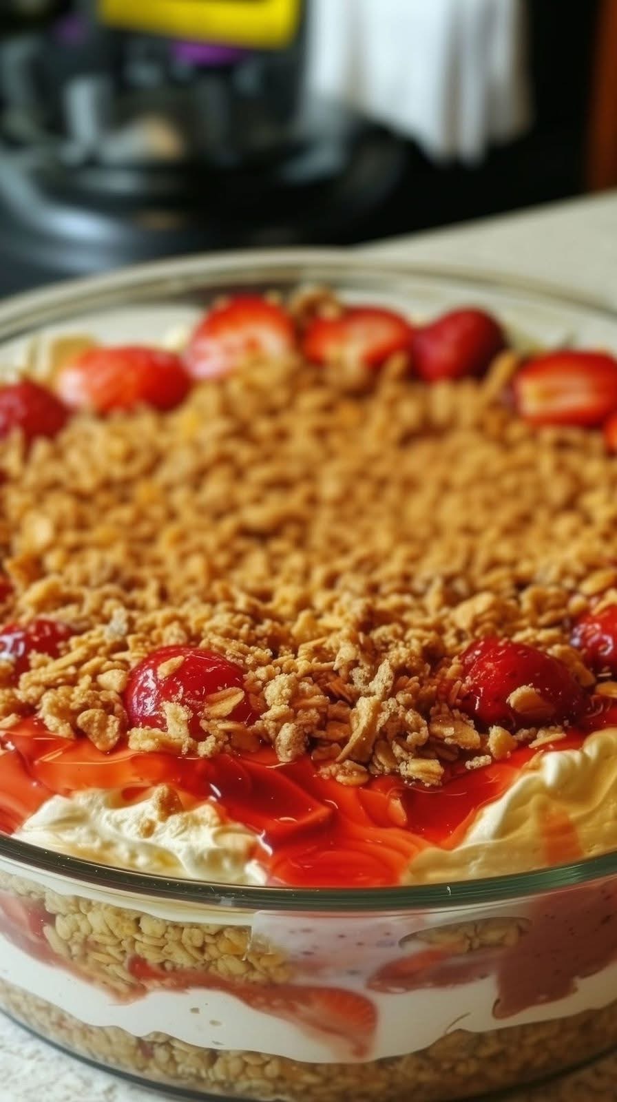 Strawberry Crunch Cheesecake: A Nostalgic Dessert Dream