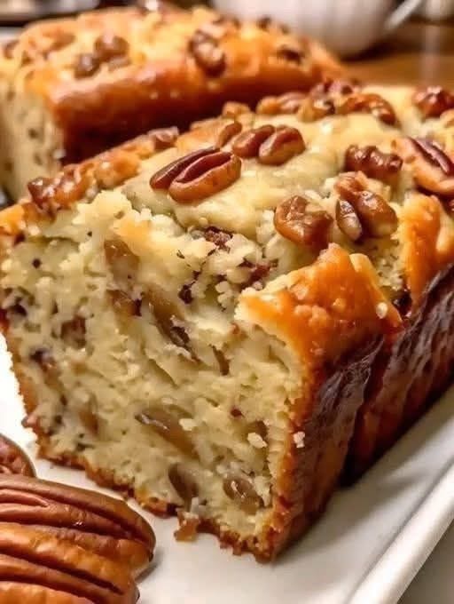 Pecan Cream Cheese Loaf Cake Pecan Cream Cheese Loaf Cake