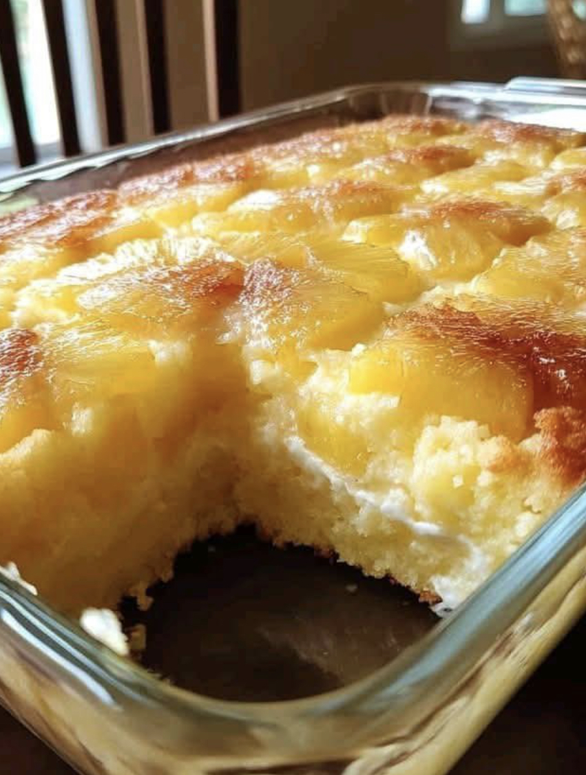 Juicy Pineapple Heaven Cake