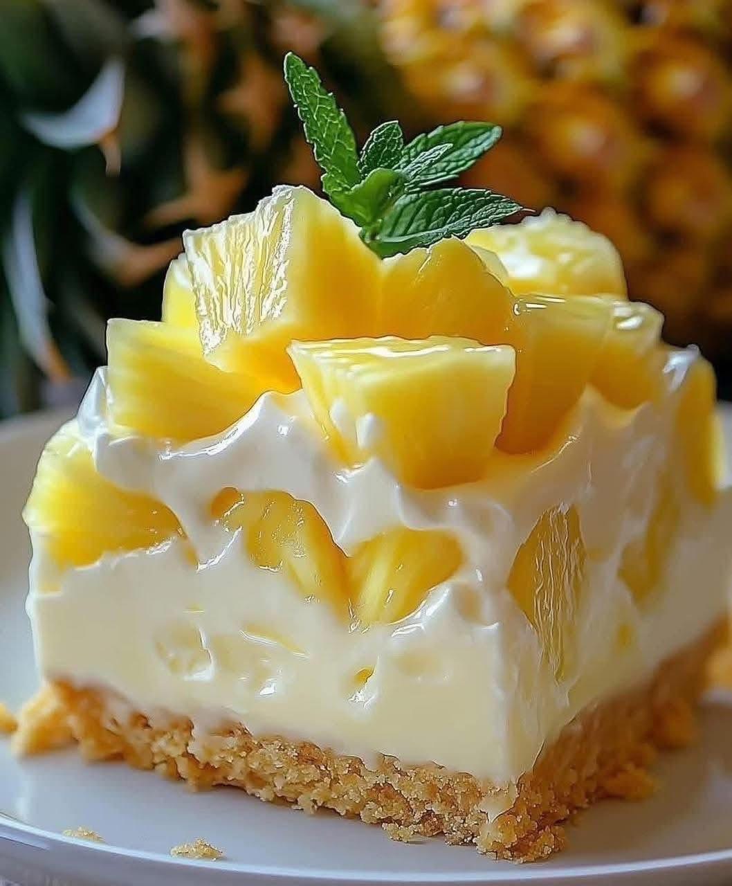 Pineapple Cream Dessert