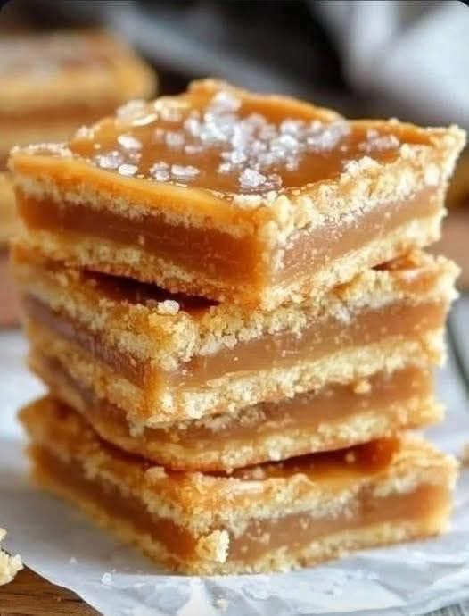 Irresistible Salted Caramel Butter Bars