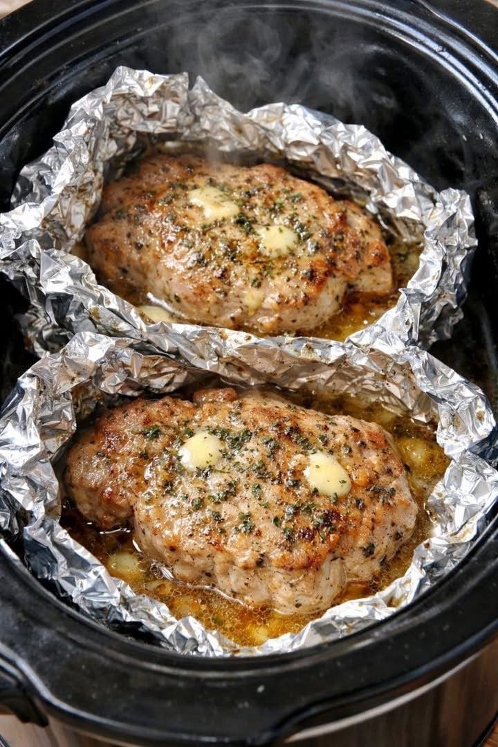Slow Cooker 4-Ingredient Ranch Pork Chops: Tender, Juicy, and Packed with Flavor Slow Cooker 4-Ingredient Ranch Pork Chops: Tender, Juicy, and Packed with Flavor