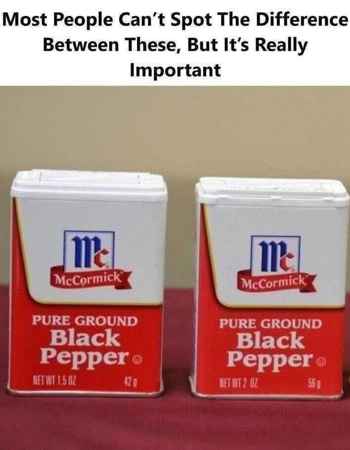 Many People Cannot Tell the Difference Between These Things Many People Cannot Tell the Difference Between These Things