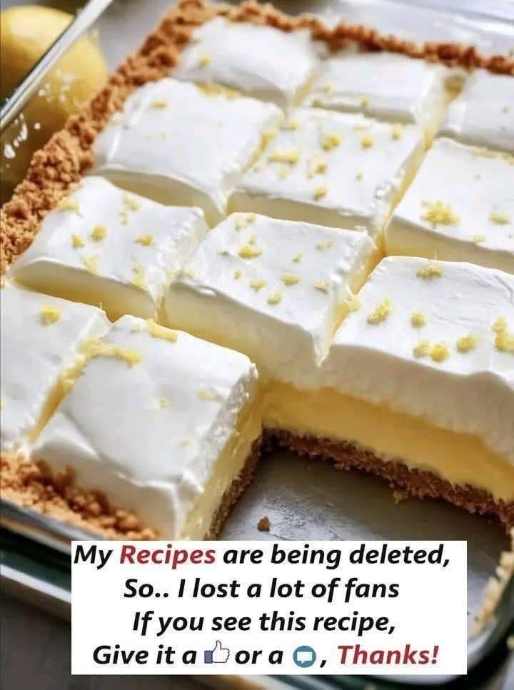 Creamy Lemon Bars Creamy Lemon Bars