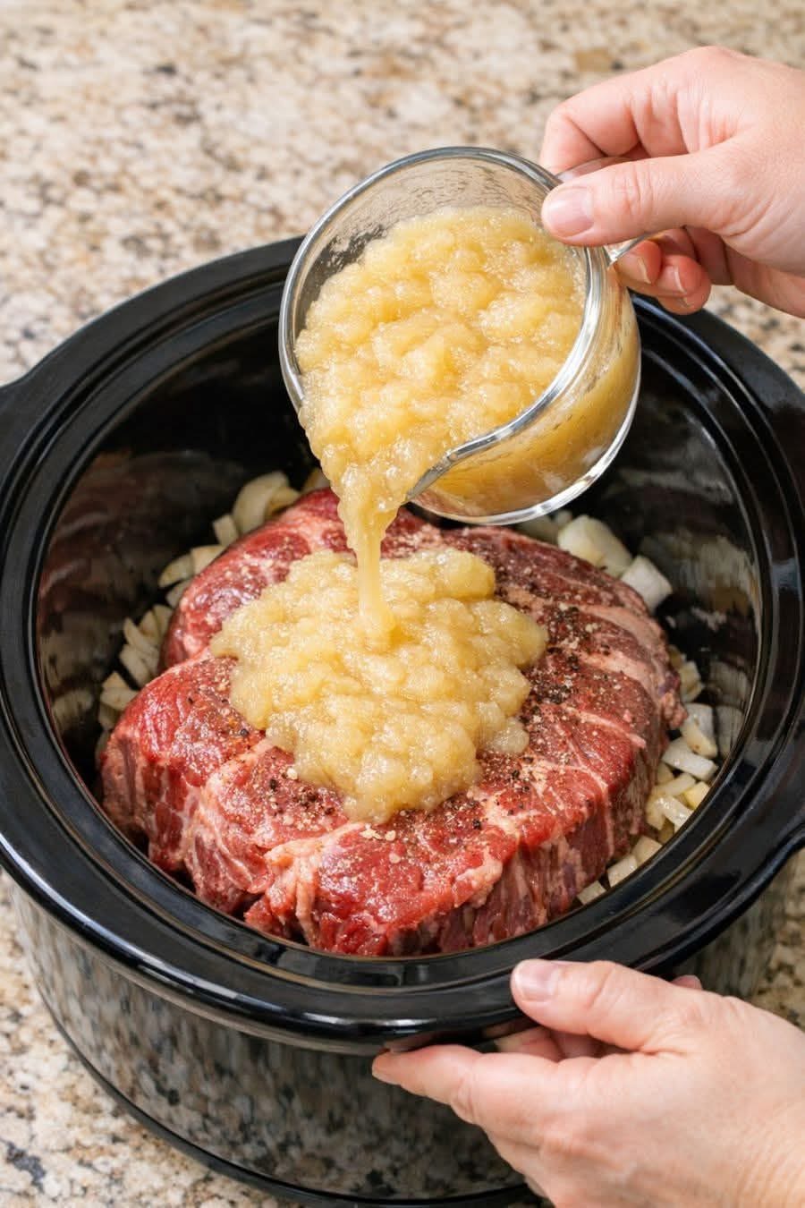 Applesauce Braised Beef Chuck Roast Applesauce Braised Beef Chuck Roast