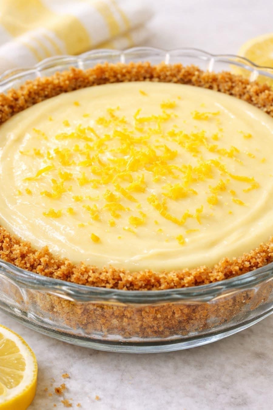 Southern 4-Ingredient Lemon Icebox Pie