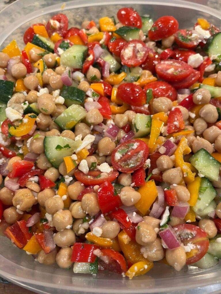 Chickpea Avocado Salad: Fresh, Creamy & Protein-Packed img 1267