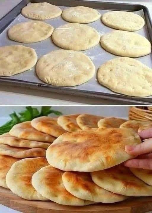 Soft & Fluffy Flatbread Pita Recipe (Easy Homemade Pita Bread) img 1277