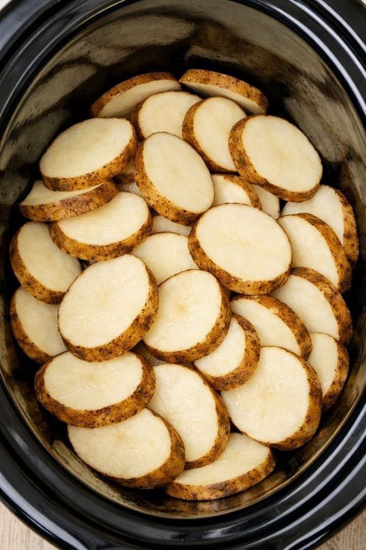 3-Ingredient Slow Cooker Holiday Potatoes