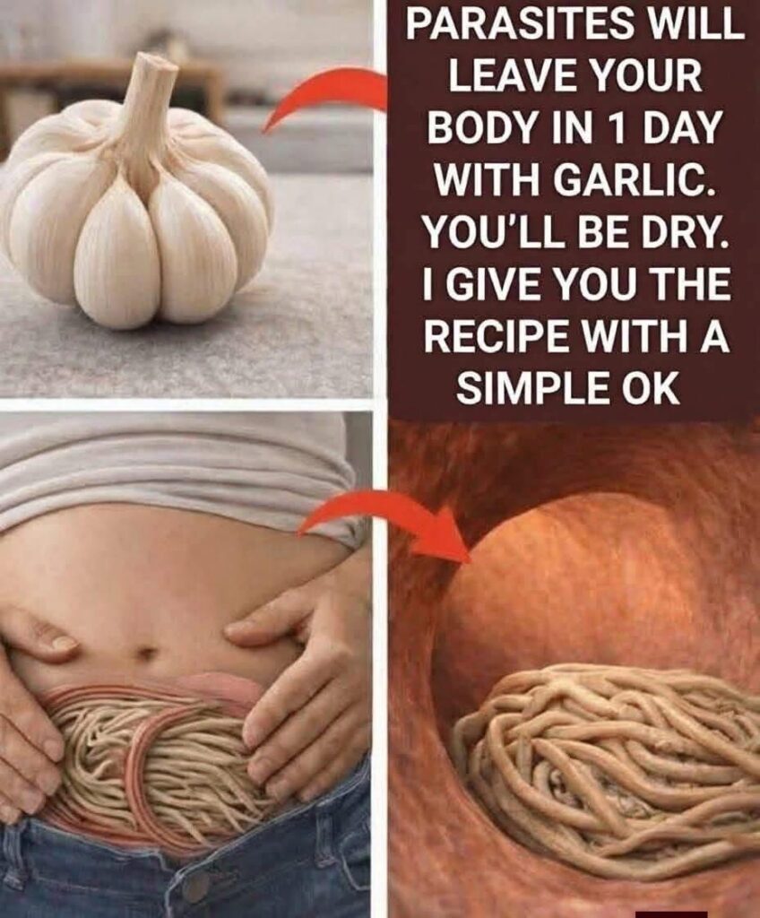 Garlic removes parasites in just 1 day img 1347