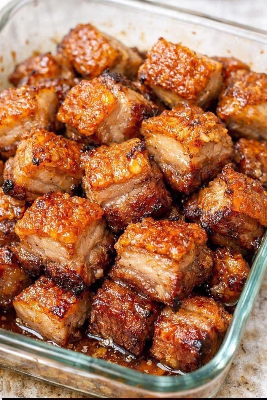 Low Carb 3-Ingredient Pork Bites: Crispy, Crackly, Irresistible