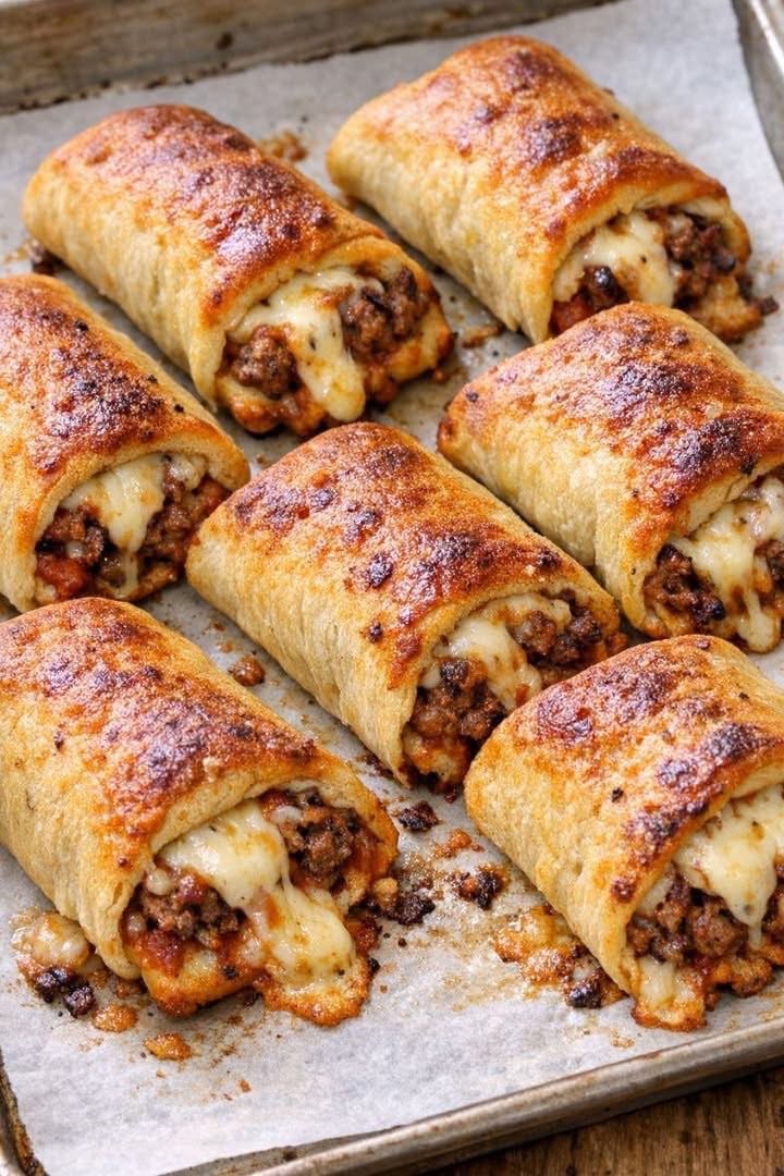 Oven Baked 5-Ingredient Beef Pizza Roll Ups: The Kid-Friendly Dinner Everyone Will Love