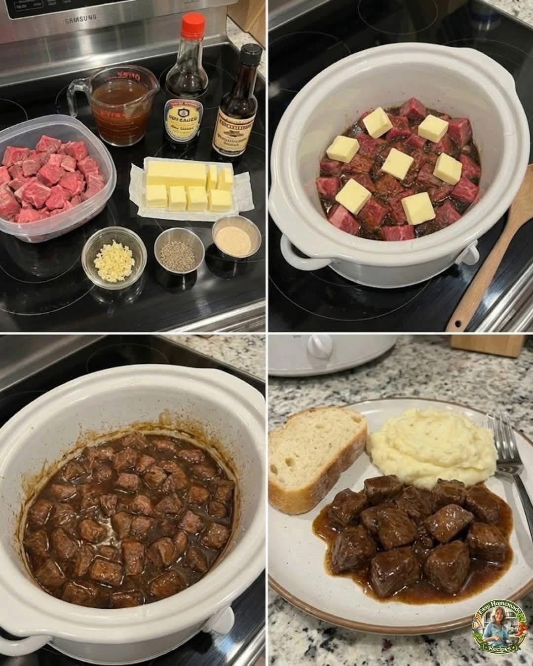 Crockpot Steak Bites
