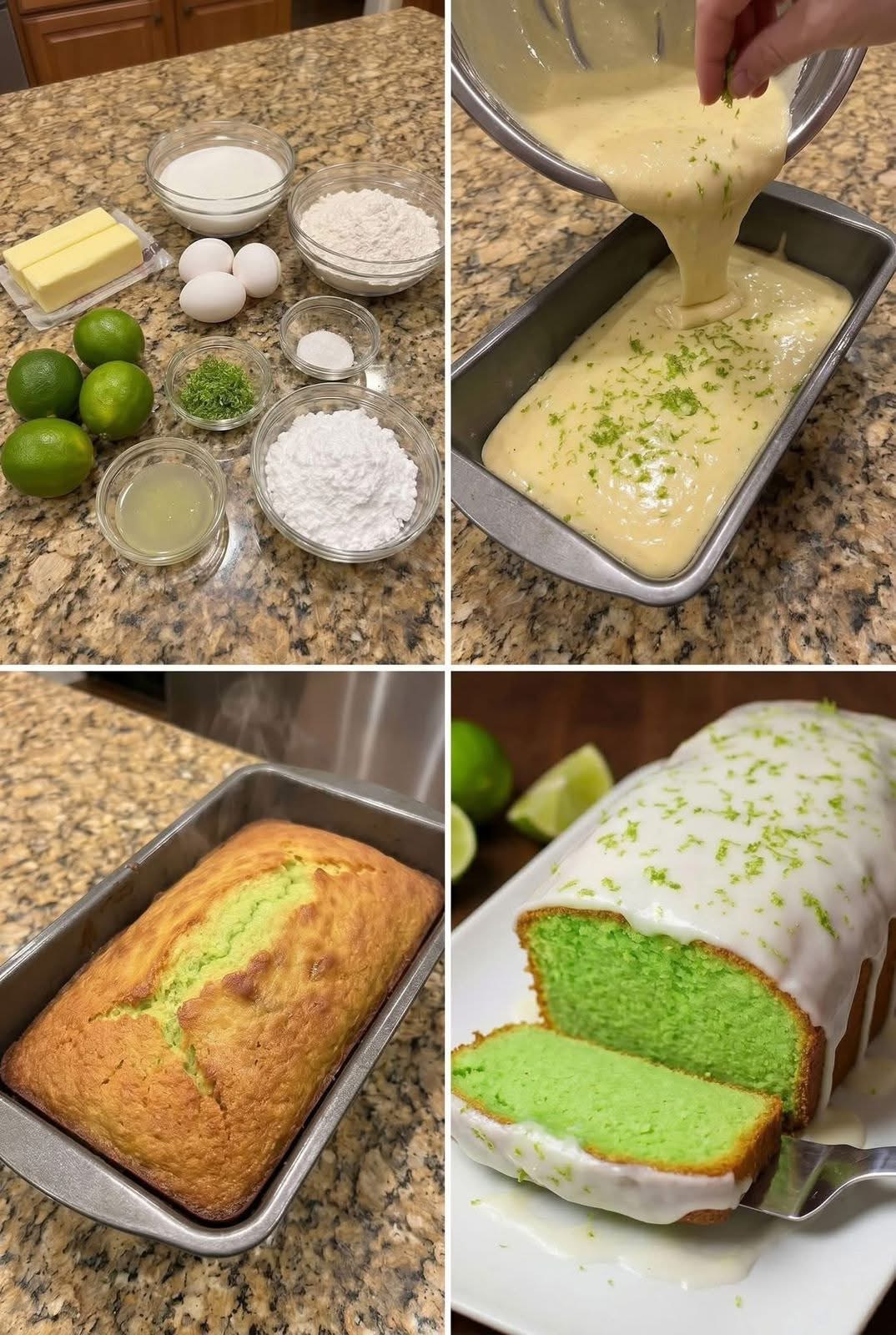 Key Lime Pound Cake