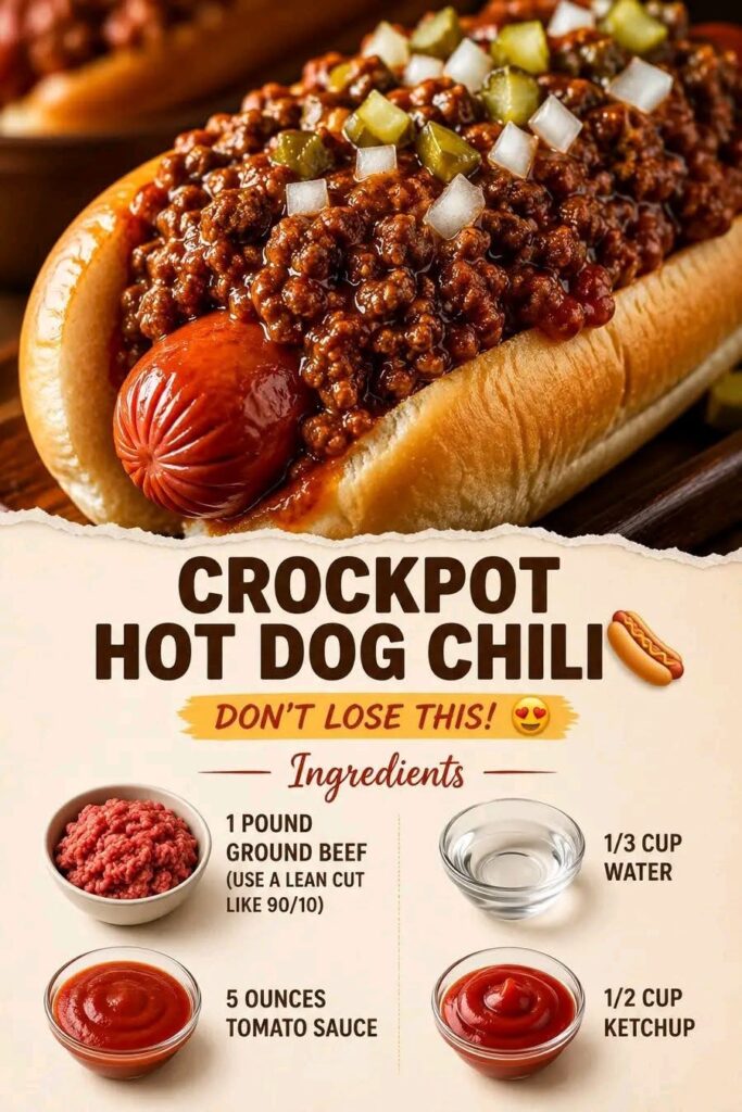 Crockpot Hot Dog Chili img 2495