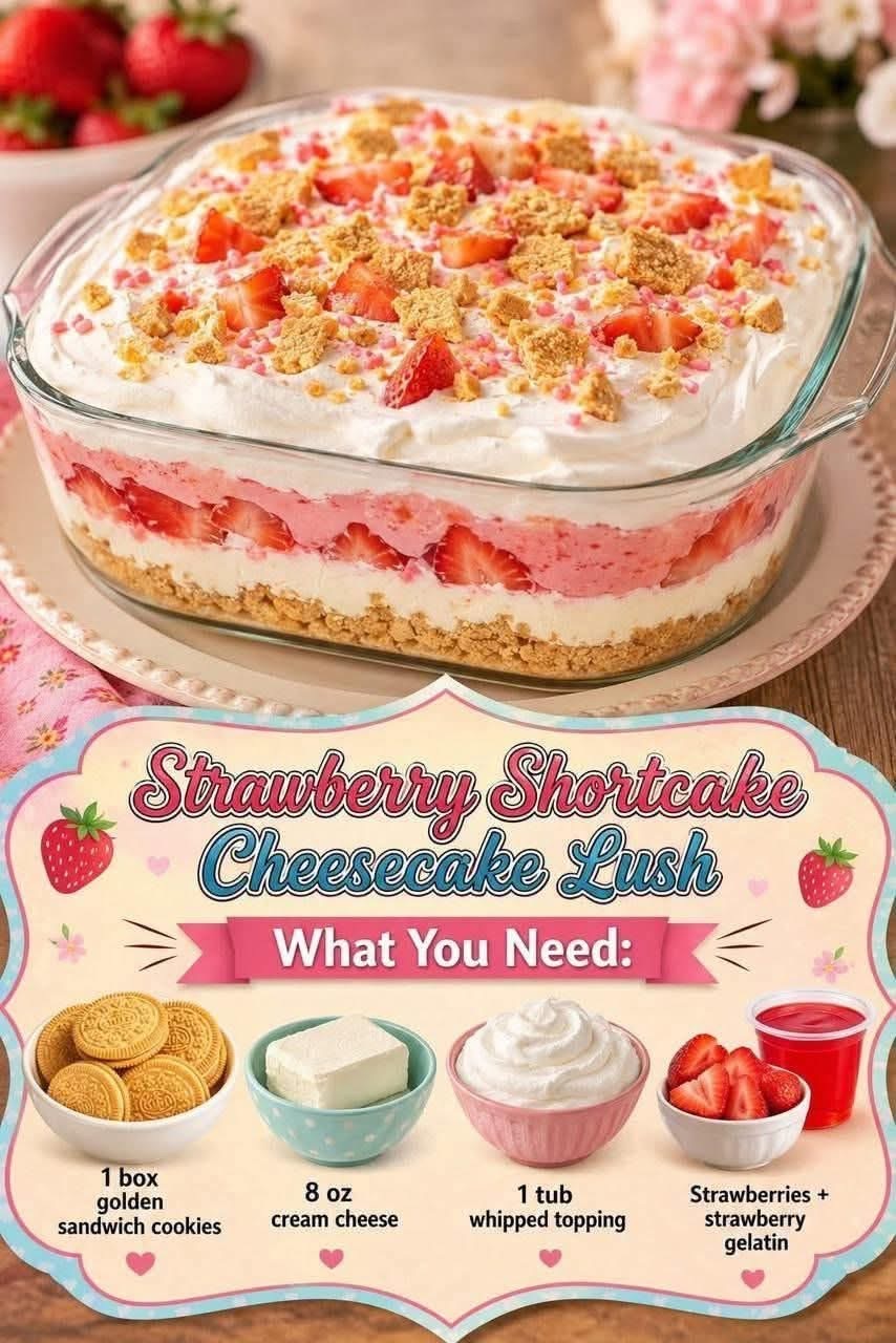 Strawberry Shortcake Cheesecake Lush