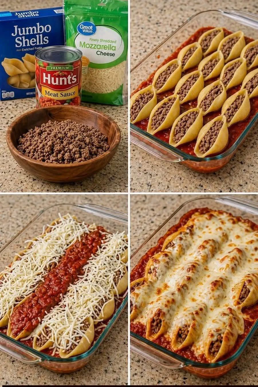 Stuffed Jumbo Pasta Shells Recipe